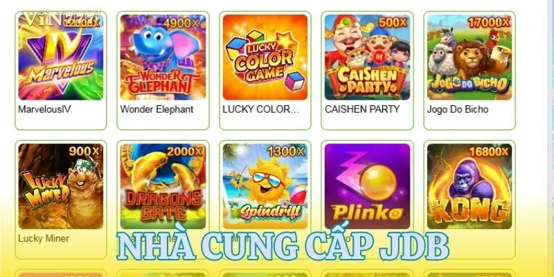 Giới thiệu nhà cung cấp JDB