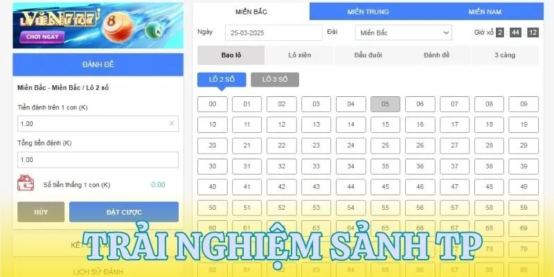Trải nghiệm những ưu điểm của sảnh TP